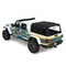 Bestop Supertop Truck Bed Cap 2  Black Diamond PVC Coated Sailcloth No Drill 77326-35 - alternate 3